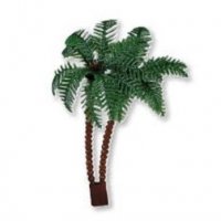 Изкуствена палма палмово дърво палми пластмасова фигурка украса за торта парти и др, снимка 2 - Други - 38196438