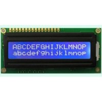 LCD Дисплей 1602 16x2 син HD44780, снимка 2 - Друга електроника - 43535023