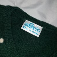 Пуловер 92 Елек 92 Шапка и ръкавички, снимка 4 - Бебешки якета и елеци - 43145065