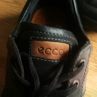 ECCO GORE-TEX Leather Shoes размер EUR 44 обувки естествена кожа водонепромукаеми - 629, снимка 12 - Ежедневни обувки - 43231745