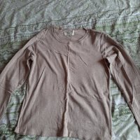 Розова блузка , снимка 1 - Блузи с дълъг ръкав и пуловери - 28307449