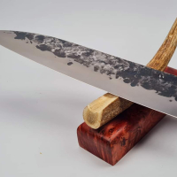 Кухненски нож.Модел Santoku, снимка 4 - Ножове - 44900240