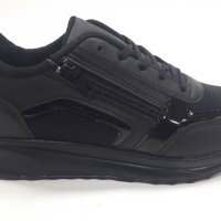 Дамски спортни обувки черни модел 2745, снимка 1 - Маратонки - 32230273