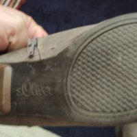 Маркови дамски боти sOliver, снимка 4 - Дамски обувки на ток - 33250071