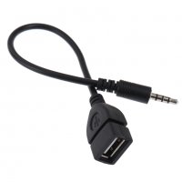 Аудио преходник от AUX към USB, снимка 1 - Друга електроника - 37724714