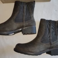 Дамски боти от естествена кожа Clarks №37, снимка 3 - Дамски боти - 44060118