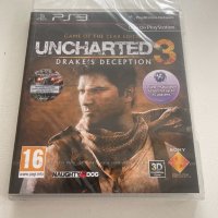 Uncharted 3: Drake's Deception за PS3 - Нова запечатана, снимка 1 - Игри за PlayStation - 43186131