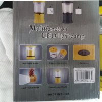 Лед лампа мултифункционална / лед фенер за къмпинг или друго, снимка 6 - Прожектори - 39314551