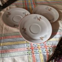 3 чинийки за чай-без чаши, снимка 1 - Чаши - 42931263