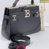 Черна чанта Balmain  код SG99B, снимка 1 - Чанти - 43290497