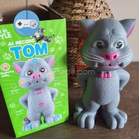 Говорещ Том (my talking Tom ) Интерактивна говореща котка играчка, снимка 5 - Музикални играчки - 35225901