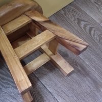 Детска дървена табуретка , снимка 2 - Мебели за детската стая - 43639221