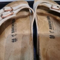 Страхотни чехли Birkenstock 46 номер, снимка 7 - Мъжки чехли - 43793089