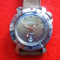 Стари мъжки ръчни  часовници  СССР ера Восток командирски, снимка 14 - Антикварни и старинни предмети - 37419968