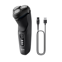 Самобръсначка Philips Shaver Series 3000 S3244/12, Мокро и сухо бръснене, снимка 3 - Електрически самобръсначки - 44931300