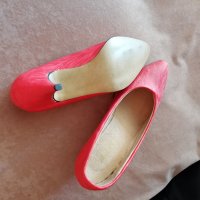 Обувки 37 номер,червени-18 лв. , снимка 3 - Дамски обувки на ток - 28601625