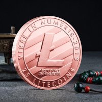 25 Лайткойн монета / 25 Litecoin ( LTC ) - Copper, снимка 2 - Нумизматика и бонистика - 39152793