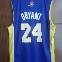 LA Lakers #24 Kobe Bryant Adidas лилав потник Лейкърс размер S Los Angeles Jersey Коби Брайънт NBA , снимка 1 - Тениски - 43210538