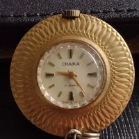 Механичен колекционерски часовник CHAIKA 17 JEWELS USSR дебела позлата перфектно състояние 38016, снимка 1 - Антикварни и старинни предмети - 40757076