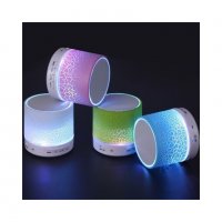 Светеща LED мини колонка с блутут, USB, FM, TF, снимка 2 - Bluetooth тонколони - 32893740