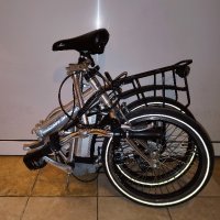 Сгъваем алуминиев велосипед, снимка 2 - Велосипеди - 43771798