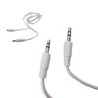 AUX кабел за музика - Сив, снимка 1 - Кабели и адаптери - 43072684