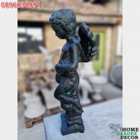 Градинска статуя фигура ангел от бетон, снимка 4 - Градински мебели, декорация  - 39515420