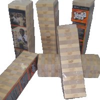 Дървена Дженга Кула с 54 блокчета JENGA HASBRO, снимка 4 - Образователни игри - 26162107