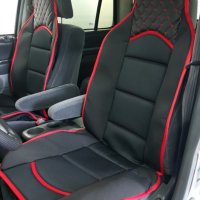 Универсални калъфи(протектори)за седалки RS RED 2бр.к-т, снимка 1 - Аксесоари и консумативи - 33246012