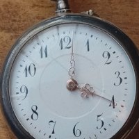 Moesa,швейцарски джобен часовник,сребро,злато,ниело, снимка 11 - Антикварни и старинни предмети - 43910260