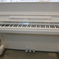 Ново бяло пиано SAMICK UP 115 с 5 г. гаранция - магазин Мелодия, снимка 2 - Пиана - 38955557