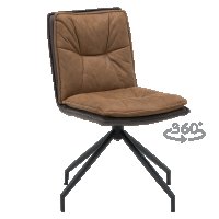 Въртящи се посетителски столове-кресла-различни модели в цвят кафяв,беж,крем,сив,зелен,горчица, снимка 4 - Столове за офис - 43113565