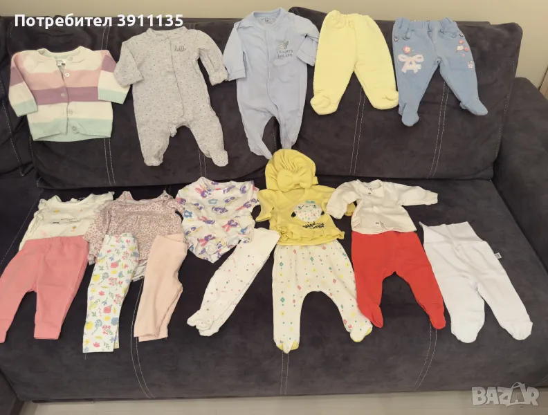 Лот дрешки 0-3 месеца, снимка 1