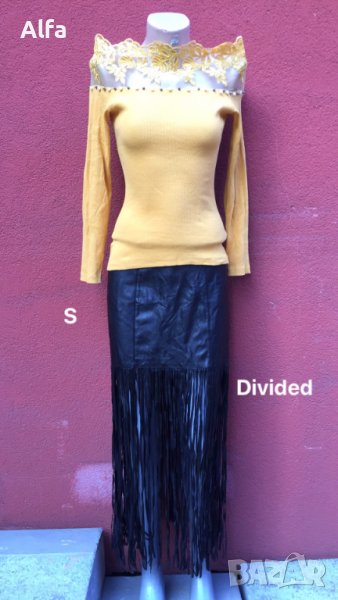 лот пола с ресни и бутикова блуза, снимка 1