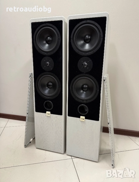 🔊Подови тонколони CANTON Ergo 80 DC - бял ясен - 120-180W - 4 ома🔊, снимка 1