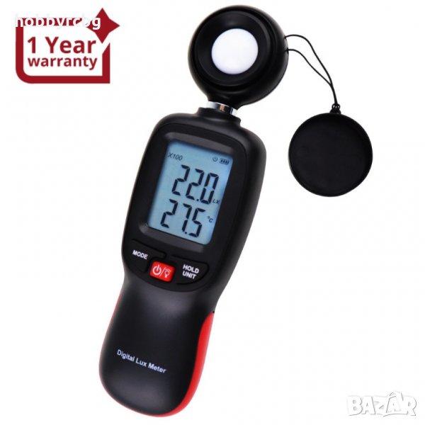 Луксметър с обхват на измерване до 200 000 LUX, снимка 1