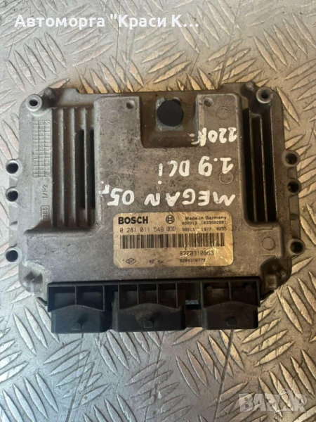 компютър за двигател MEGANE 2005г. 1.9dci 0281011549, снимка 1