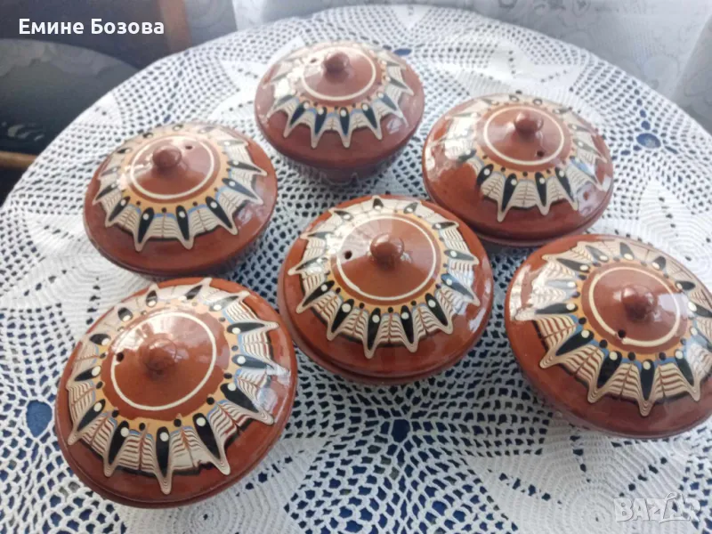 Глинени гювечета - неизползвани, снимка 1