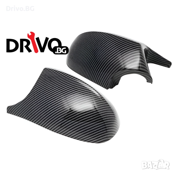 Гаранция! Карбонови Batman Капаци за Огледала BMW E81 E87 E90 E91 E92, снимка 1