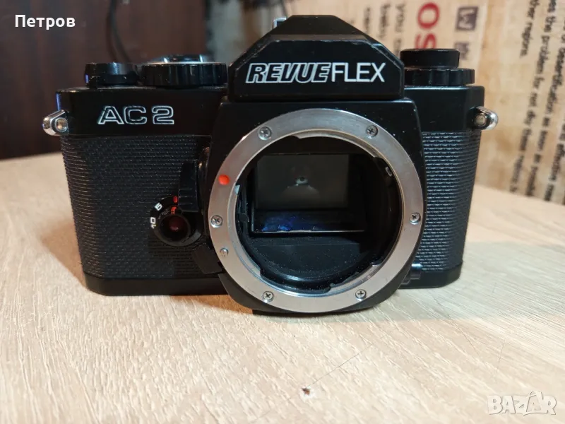 "Revue"Flex AC2.Огледално рефлексен винтидж фотоапарат, снимка 1