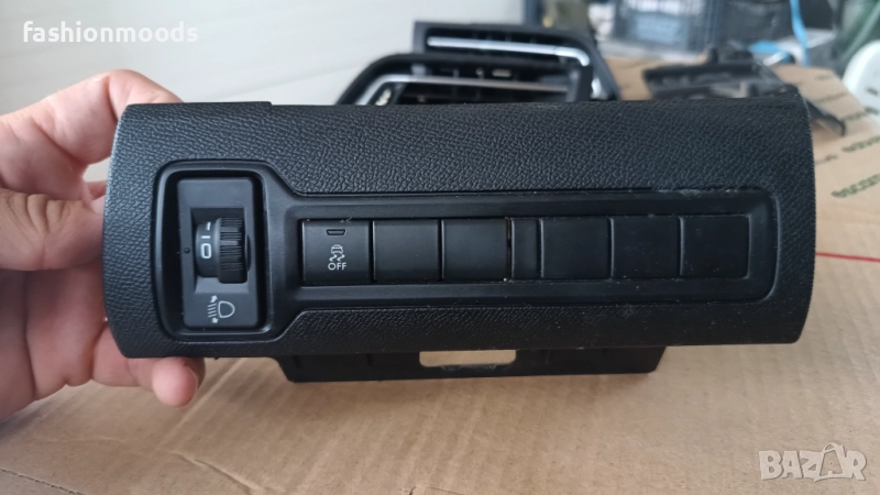Peuoget 308 t9 2018 модул с бутони за фарове Esp 9807240977 , снимка 1