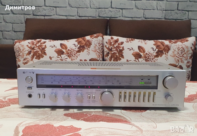 Усилвател, ресийвър Sony STR-343L, снимка 1