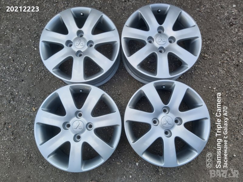 4 броя алуминиеви джанти за Мitsubishi Colt 16, снимка 1