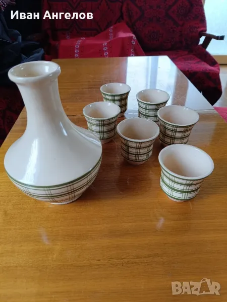 Нов порцеланов сервиз за вино , снимка 1