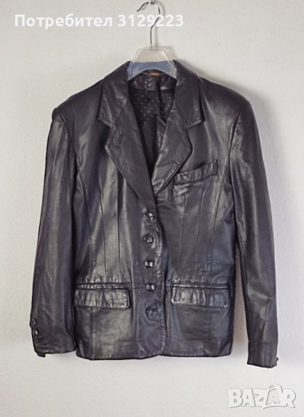 Betty Barclay leather jacket 38, снимка 1