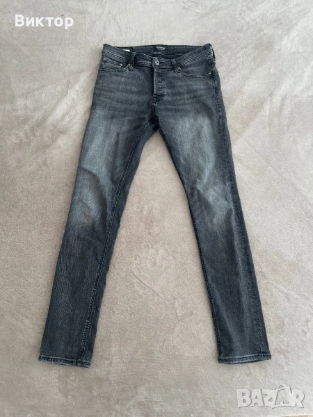 Тъмно Сиви Дънки Jack & Jones, снимка 1