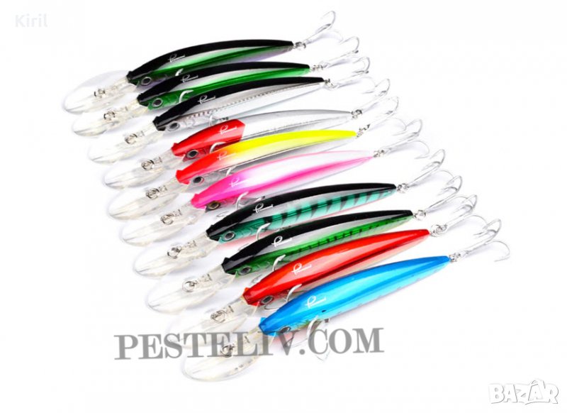 Воблер 180мм 18см. Дълбочина на газене 6 м., снимка 1