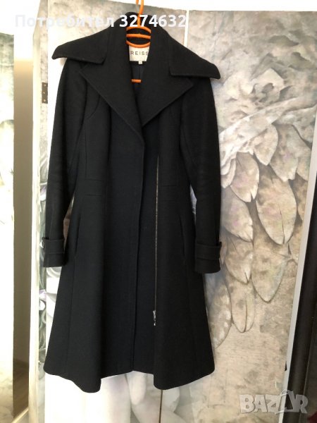 Елегантно дамско дълго вълнено палто на REISS / 80% вълна/, снимка 1