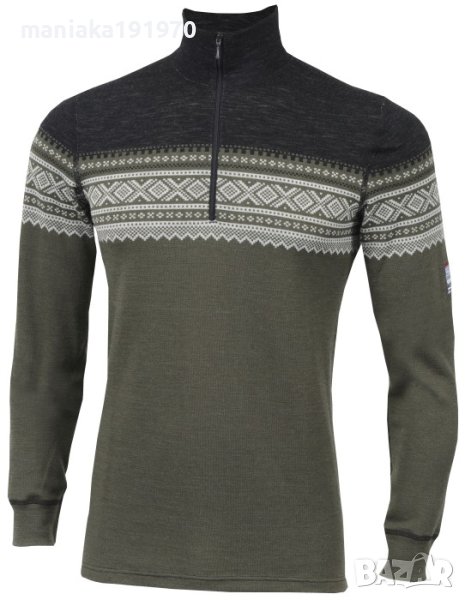 Aclima DesignWool Marius Mock Neck Shirt Men's (L) мъжки пуловер мерино 100% Merino Wool, снимка 1
