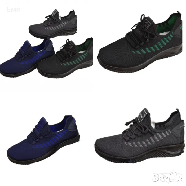  Леки и дишащи спортни обувки за мъже с високо качество на изработка, снимка 1